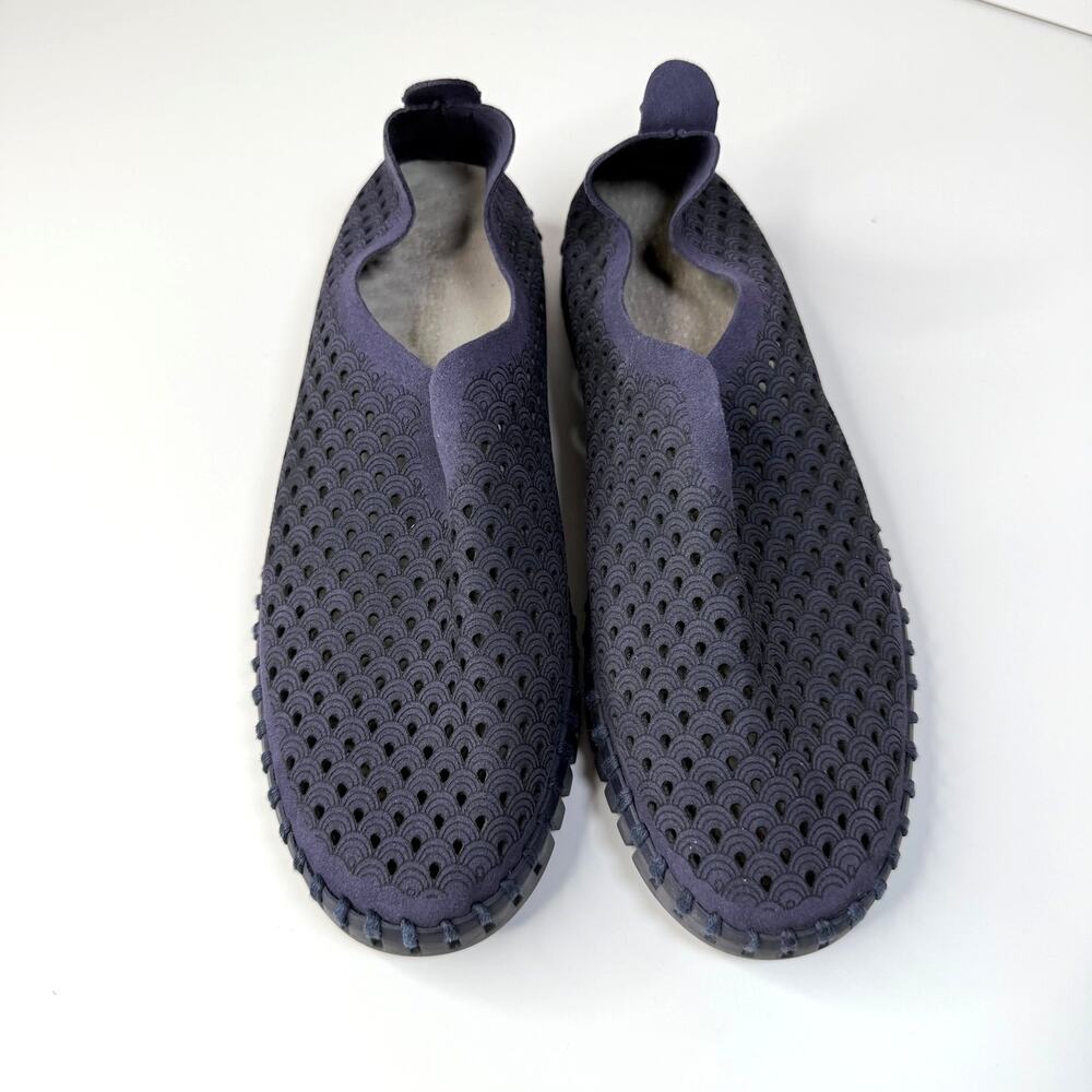 Ilse Jacobson Tulip139 Women’s Size 36 Leather Slip‎ On Sneakers Purple Comfort